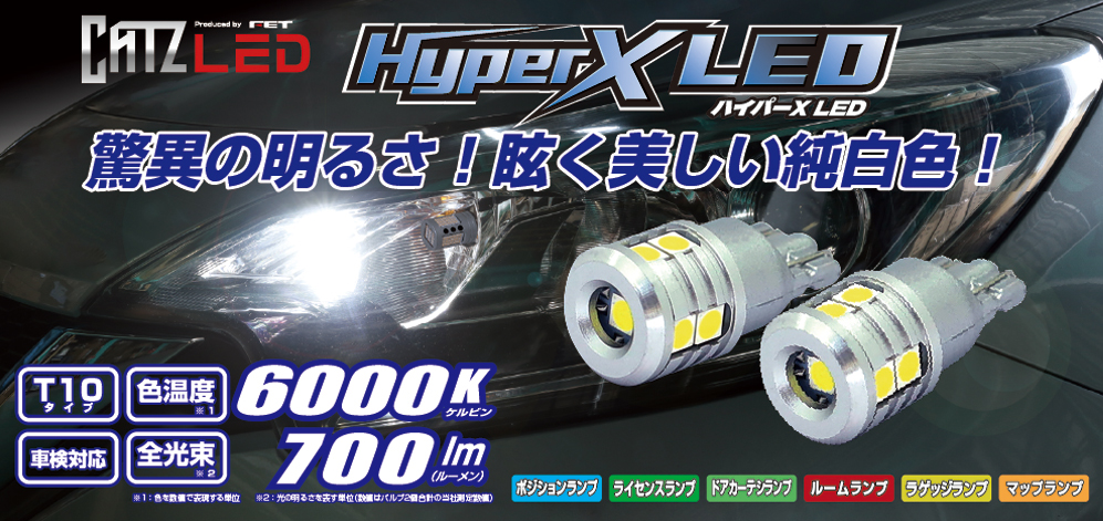 HyperX LED T10 nCp[X LED