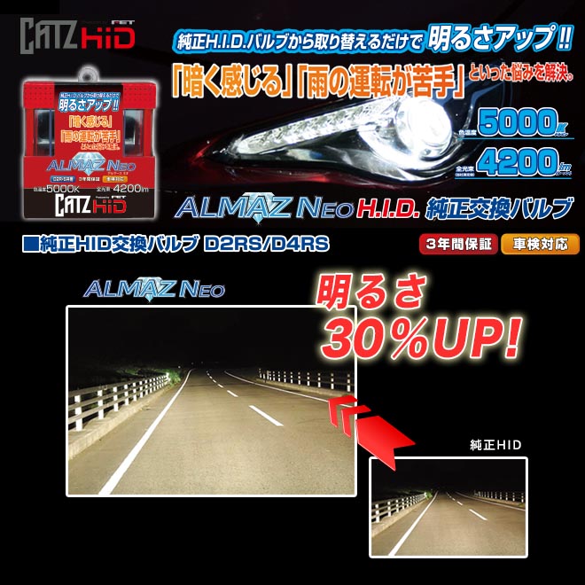 【値下げ】CATZ HID H11 H9 4500k 車検対応